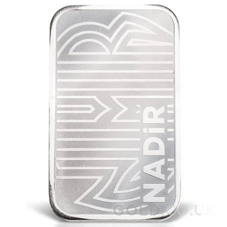 100g Silver Bar Nadir