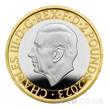 2023 £2 Proof Edward Jenner Silver Coin Boxed