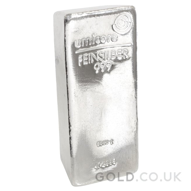 5kg Silver Bar Umicore