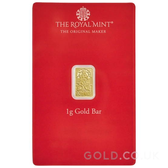 1g Lakshmi Gold Bar