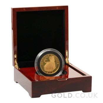 2022 Seymour Panther Gold Coin Tudor Beasts 5oz Proof Boxed