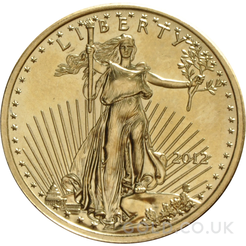 2012 1/4oz American Eagle Gold Coin