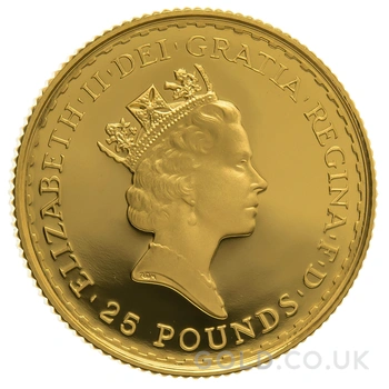 1997 Proof 1/4oz Gold Britannia Coin