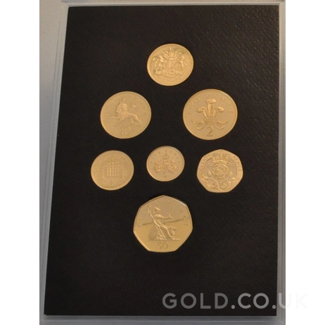 2008 UK Coinage Emblems Gold Proof Collection Boxed