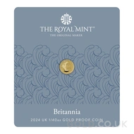 1/40 Ounce Britannia Proof Gold Coin (2024)