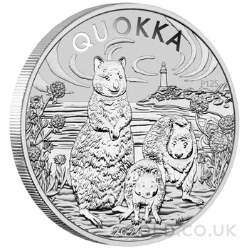 2024 Australian Quokka Silver Coin 1oz
