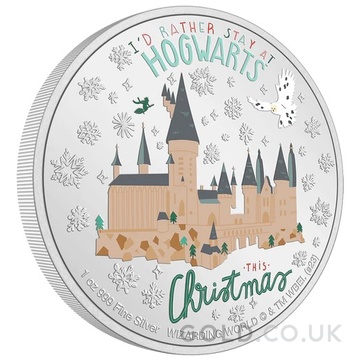 2023 1oz Harry Potter Silver Coin Season’s Greetings Boxed