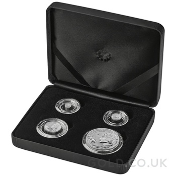 2024 Britannia Fractional Silver Reverse Proof Frosted Set Boxed