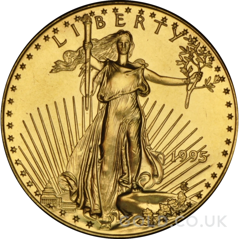 1995 1/2oz American Eagle Gold Coin