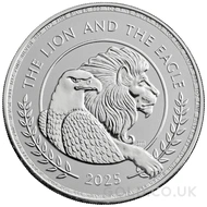 The Lion and The Eagle 1oz Silver Coin (2025)