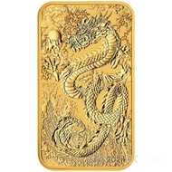 Dragon Rectangular 1oz Gold Coin/Bar (2024)
