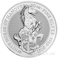 10oz Silver Coin - The White Horse of Hanover (2021)