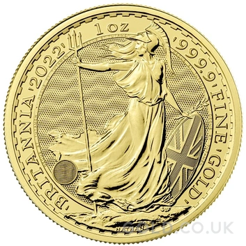 2022 Gold Britannia Coin 1oz