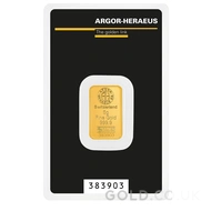 5g Argor-Heraeus Gold Bar