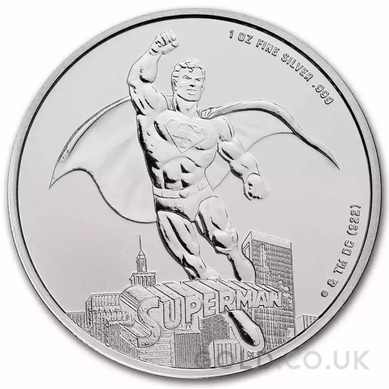 2023 Superman Silver Coin 1oz 