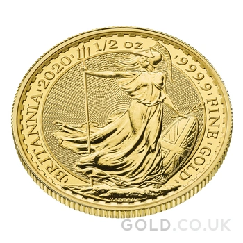 2020 1/2oz Gold Britannia Coin