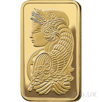 PAMP Lady Fortuna 2 Tola Gold Bar