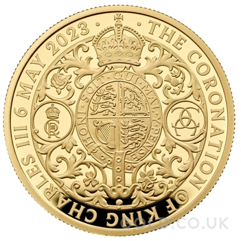2023 1oz Gold Coronation of King Charles III Proof Coin Boxed