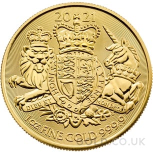 Royal Arms 1oz Gold Coin (2021)