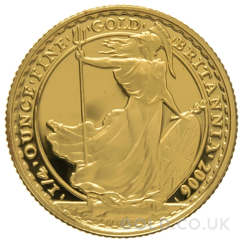2006 Proof 1/4oz Gold Britannia Coin