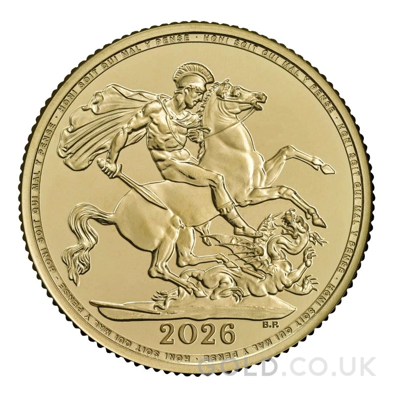 2026 Gold Sovereign Coin in Blister