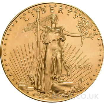 1999 American Eagle Gold Coin 1oz