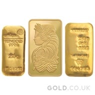 250g Gold Bar (Best Value)