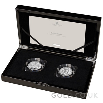 2023 Petition Crown 2oz Silver Proof Two Coin Set Boxed