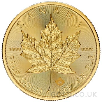 2025 Canadian Maple Leaf Gold Coin 1oz