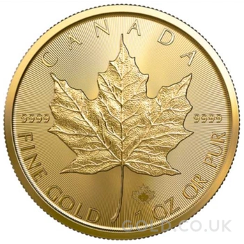 2023 Canadian Maple Leaf Gold Coin 1oz