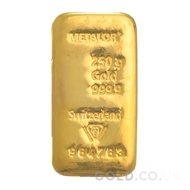 250g Gold Bars