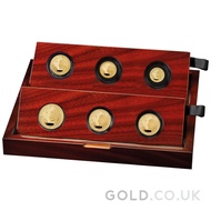 6 Coin Britannia Proof Gold Set Boxed (2024)