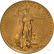 2000 Gold American Eagle Coin 1oz