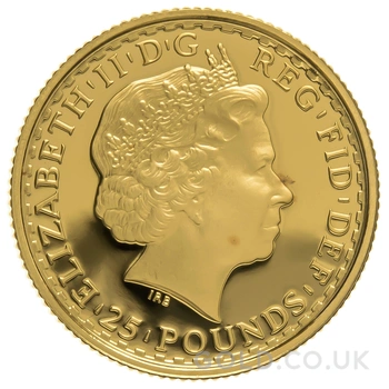 2010 Proof 1/4oz Gold Britannia Coin