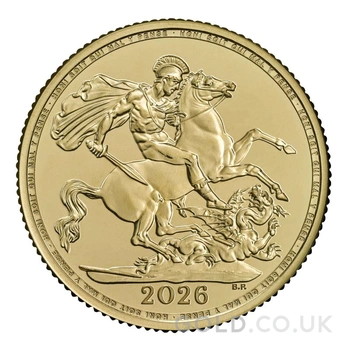 2026 Gold Sovereign Coin in Blister