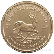 2024 1/10oz Gold Krugerrand Coin