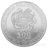Silver Noah's Ark 1oz Coin (2019)