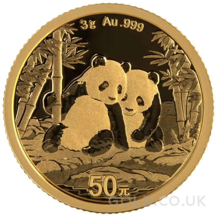 2026 3g Chinese Panda Gold Coin