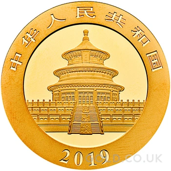 2019 8g Chinese Panda Gold Coin