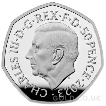 2023 Proof 50p Silver Coin 75 Years of the NHS Boxed