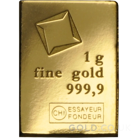 1g Gold Bar CombiBar