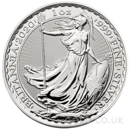Silver 1oz Britannia Year of the Rat Lunar Edge (2020)