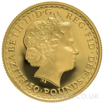 2003 Proof 1/2oz Gold Britannia Coin