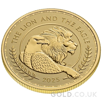 2025 The Lion and The Eagle 1oz Gold Coin