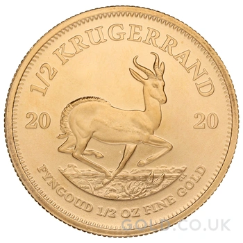 2020 1/2oz Krugerrand Gold Coin