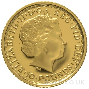 2005 Proof 1/10oz Gold Britannia Coin