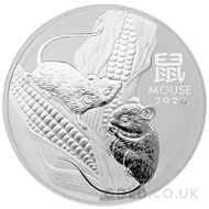 Silver Perth Mint Year of the Mouse 1KG (2020)