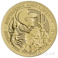 Britannia and Liberty One Ounce Gold Coin (2024)