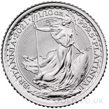 2021 1/10oz Platinum Britannia Coin