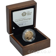 Gold Proof Sovereign Boxed (2008)